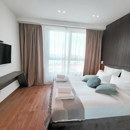 Apartment Panoramic View Premium Bw Belgrade